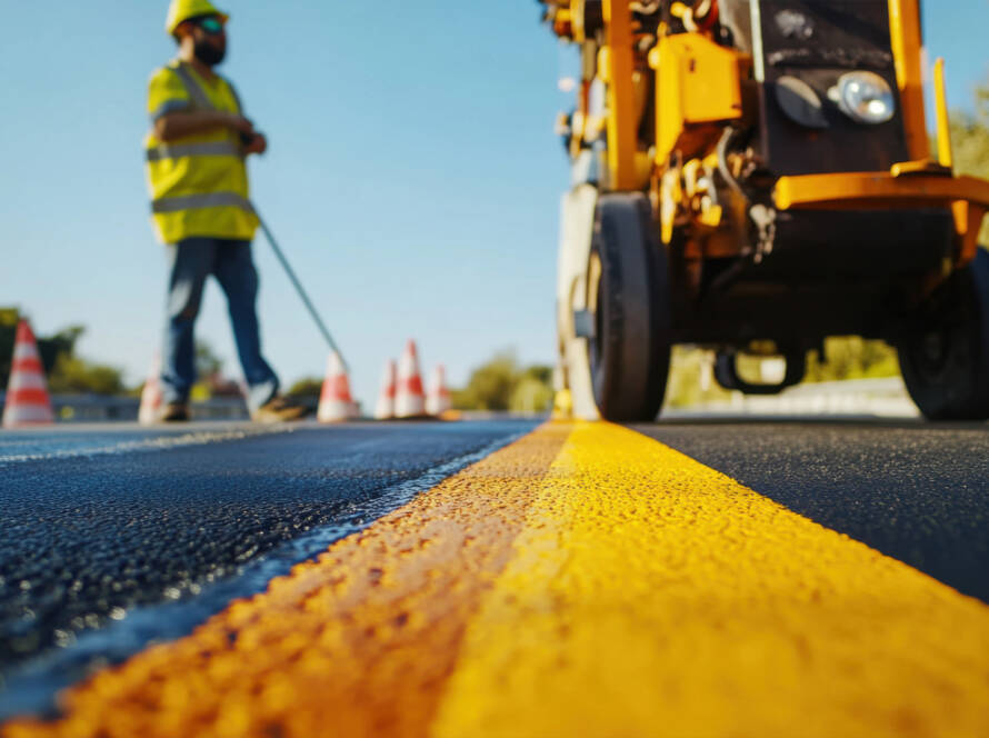 Fornitura e posa segnaletica stradale orizzontale e verticale in Liguria