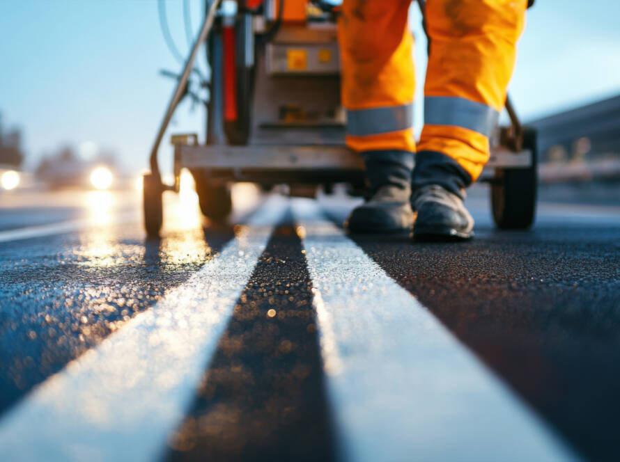 Fornitura e posa segnaletica stradale orizzontale e verticale in Liguria