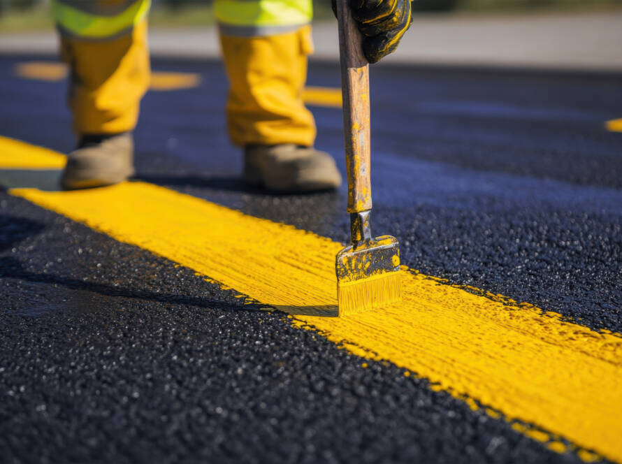 Fornitura e posa segnaletica stradale orizzontale e verticale in Liguria