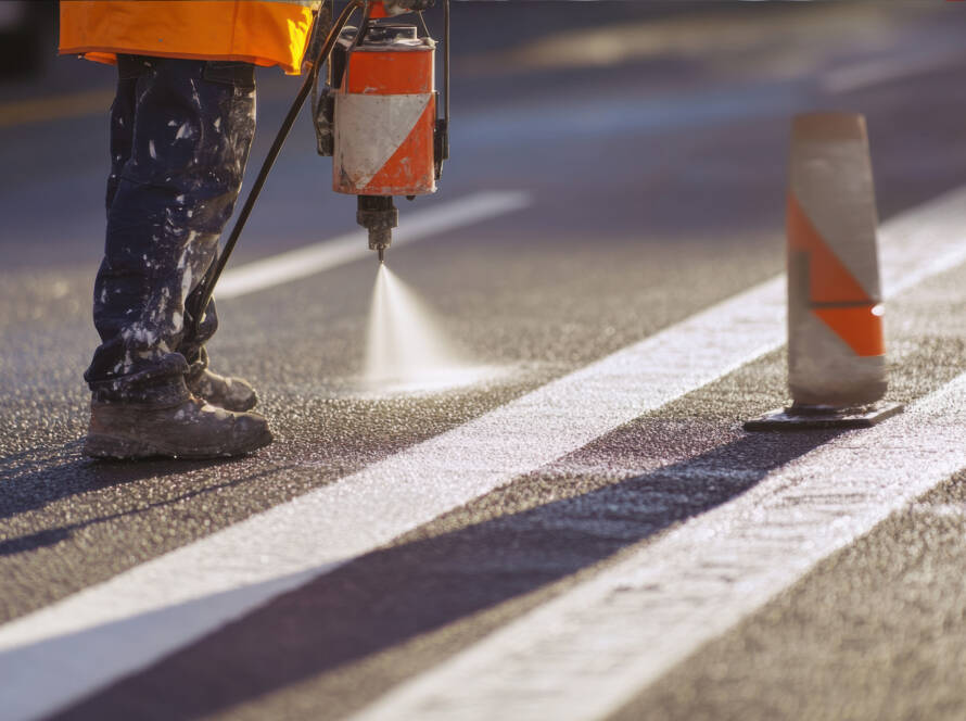 Fornitura e posa segnaletica stradale orizzontale e verticale in Liguria