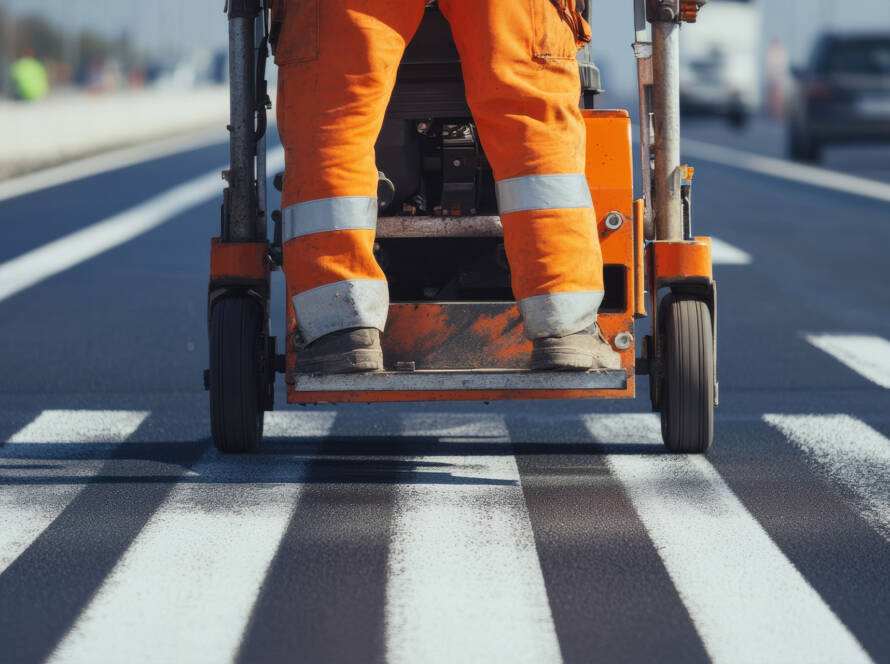 Fornitura e posa segnaletica stradale orizzontale e verticale in Liguria